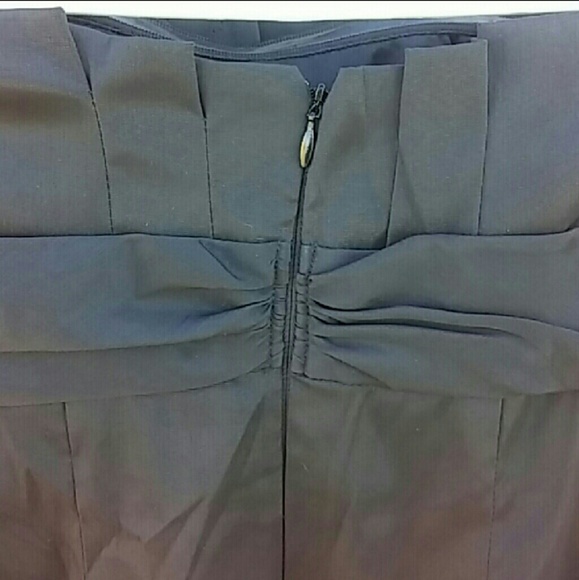 Betsy & Adam by Linda Bernell strapless dress sz4 - Picture 3 of 5